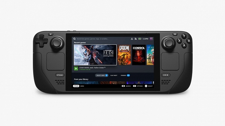 Портативная консоль Steam&nbsp;Deck позволит ограничить игры частотой 30 к/с для увеличения автономности